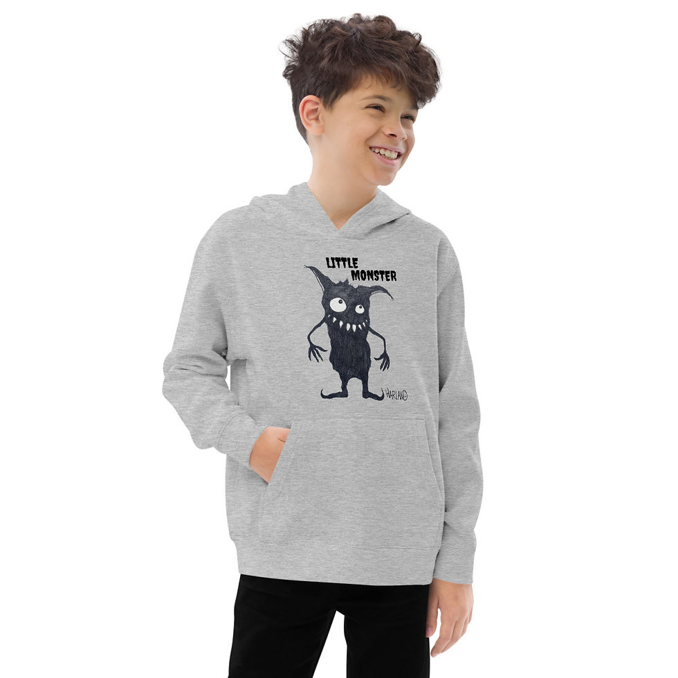 Thumbnail: Harland art Kids fleece hoodie
