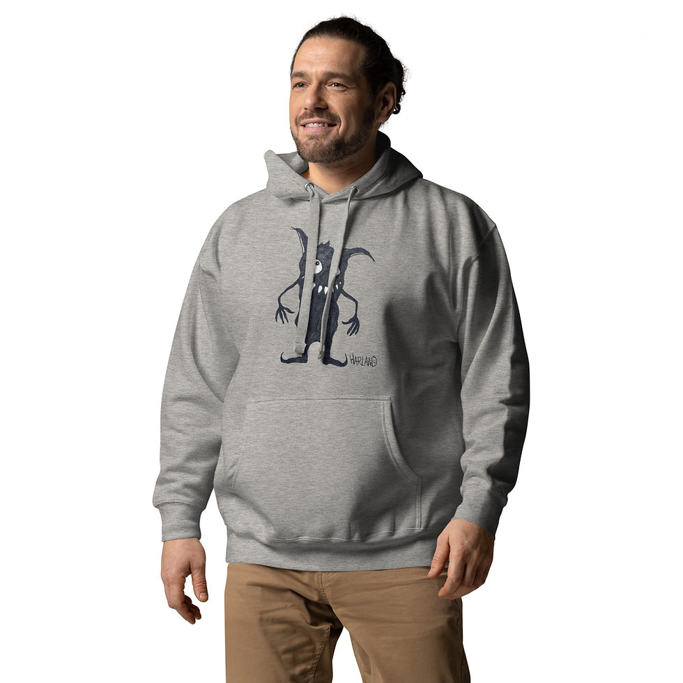 Thumbnail: GNARLY SNARLY Unisex Hoodie