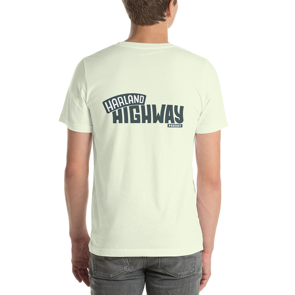 Thumbnail: HARLAND HIGHWAY PODCAST Unisex t-shirt