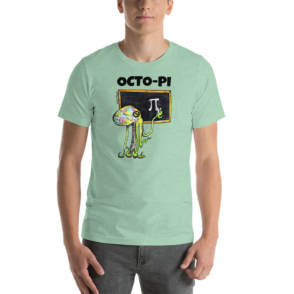Thumbnail: OCTO-PI  Short-sleeve unisex t-shirt 