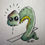 Thumbnail: INCH WORM LUST - Hand drawn Harland original T-shirt