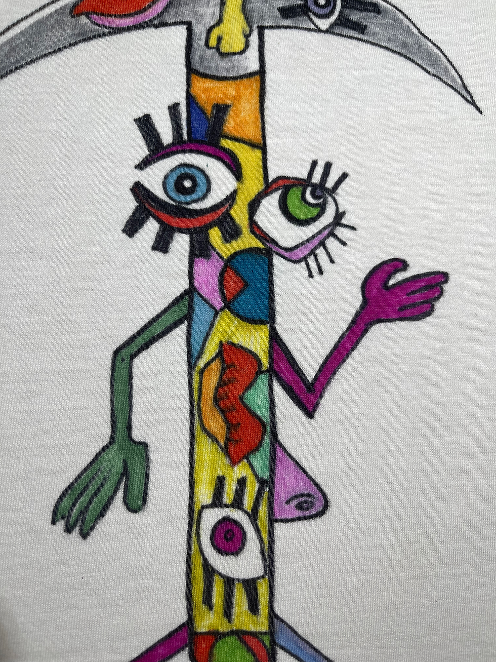Thumbnail: PABLO PICKAXSSO - Hand drawn Harland original T-shirt