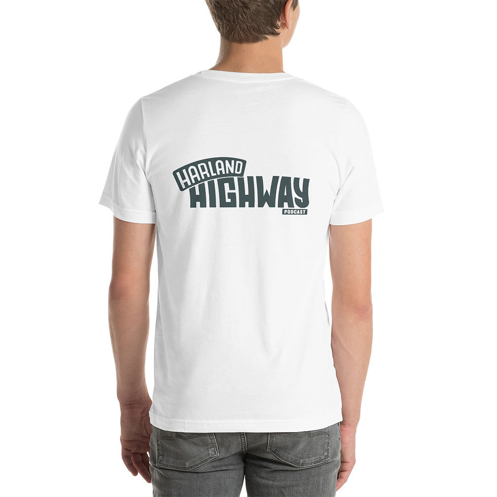Thumbnail: HARLAND HIGHWAY PODCAST Unisex t-shirt