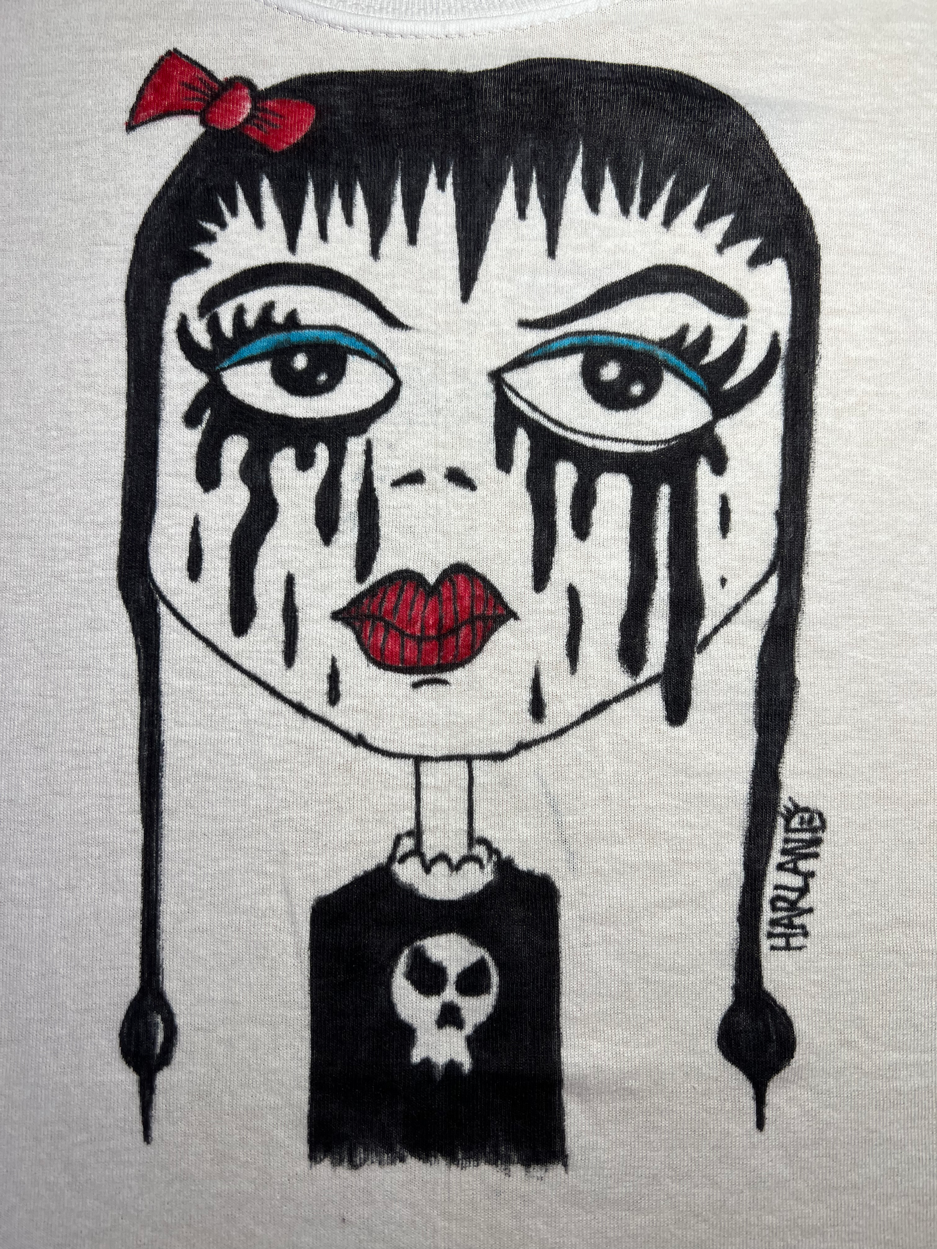 OIL EYES - Hand drawn Harland original T-shirt