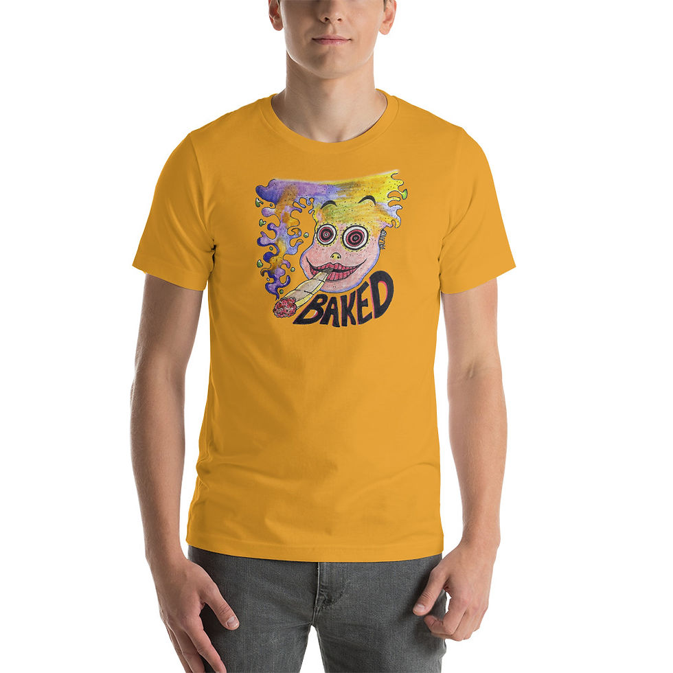 Thumbnail: BAKED  Short-sleeve unisex t-shirt   
