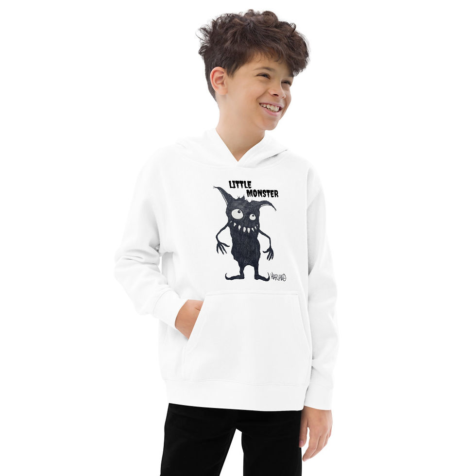 Thumbnail: Harland art Kids fleece hoodie