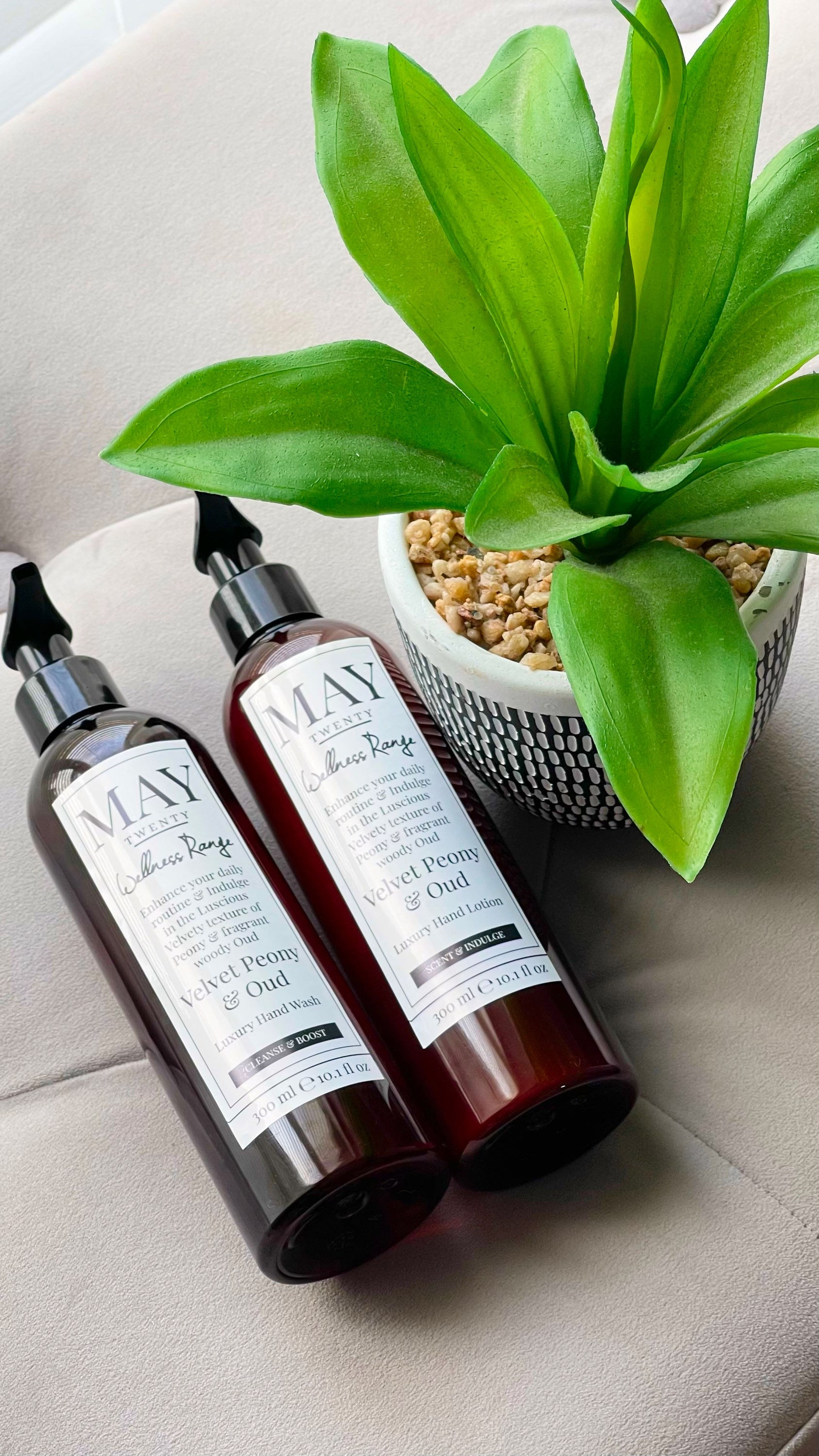 luxury handwash and lotion