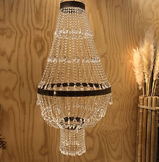 Large Crystal Chandelier