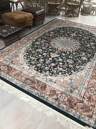 Blue/Black Persian Rug