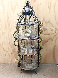 Birdcage stand