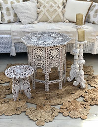 Small Carved Table