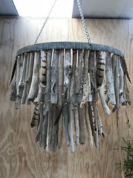 Driftwood chandelier