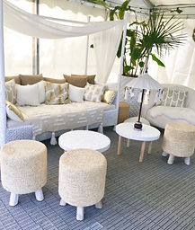Rattan stool