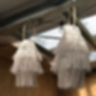 Cane Fringe Lantern