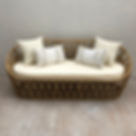 Cane 3 Seater Couch