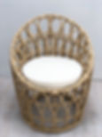 Cane Cushioned Seat