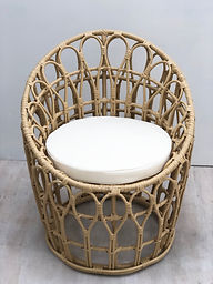 Cane Cushioned Seat