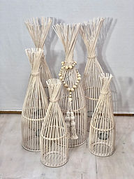 Cane Teepee Lantern