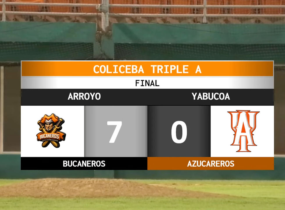 ¡Dominio Total! Los Bucaneros blanquean a Los Azucareros y toman ventaja de 2-0