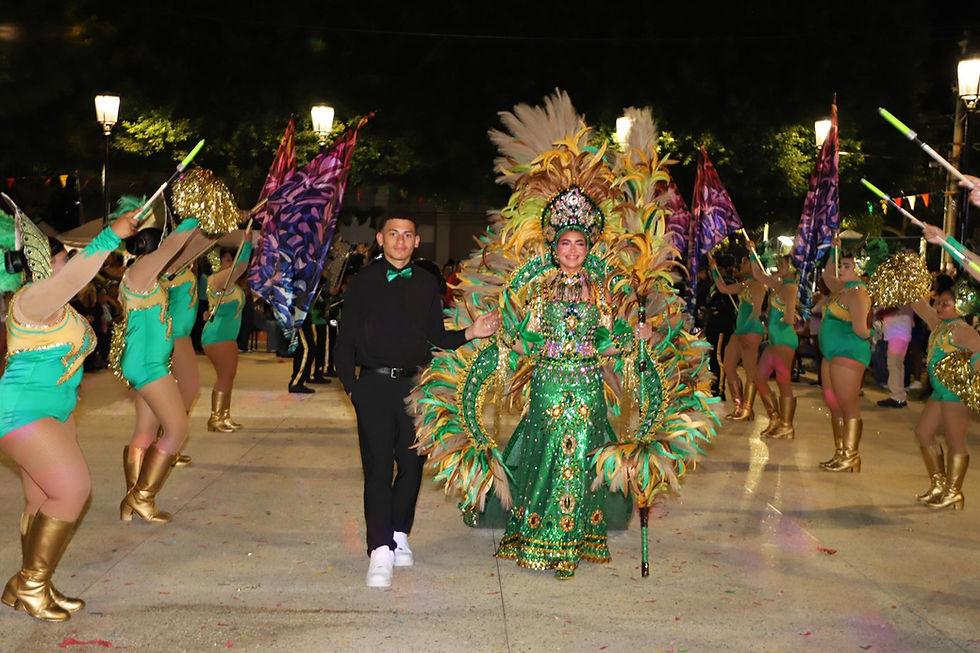 Arroyo se viste de gala con la coronación de su nueva soberana en el segundo día del Carnaval Arroyano
