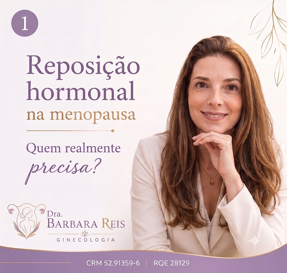 Menopausa não é apenas parar de menstruar. É uma fase de muitas mudanças. 🌷