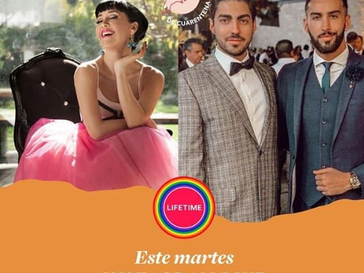 Lifetime se "colorea" con el arco iris.