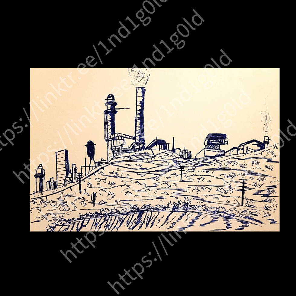 Phoenix Sketches; Factory Off The 17 (2)