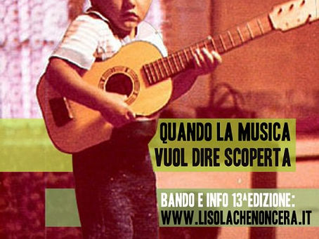 L'ARTISTA CHE NON C'ERA: Finale live a Milano della 13^ edizione il 22 Settembre al CPM di F
