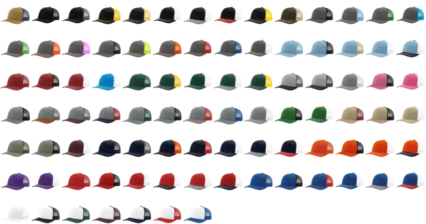 Thumbnail: Adjustable Snapback Trucker Cap (Three Colors) - 112