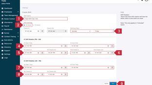 How to Create Swap Shifts