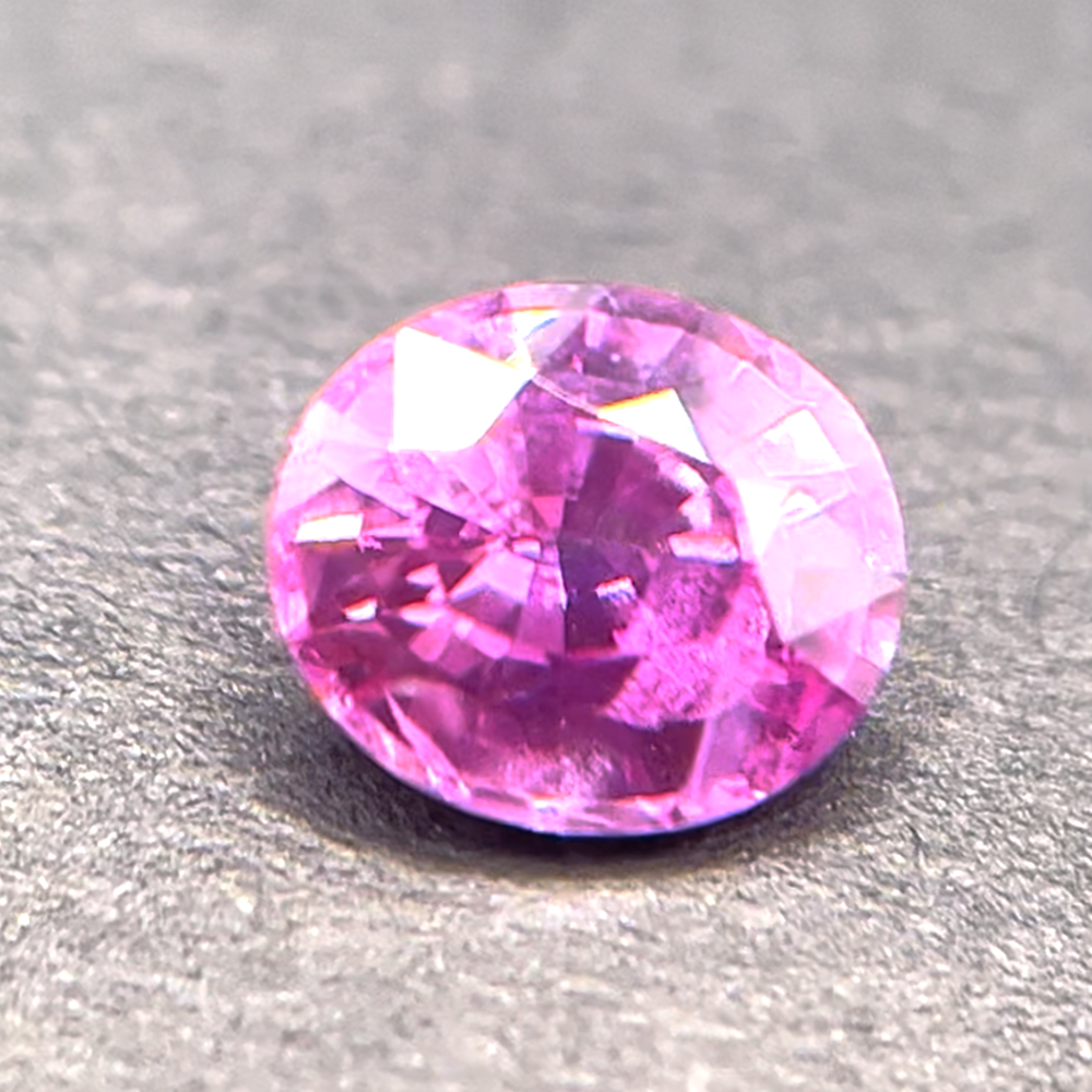 1.24 CT. PINK OVAL CUT NATURAL PINK SAPPHIRE UNHEATED