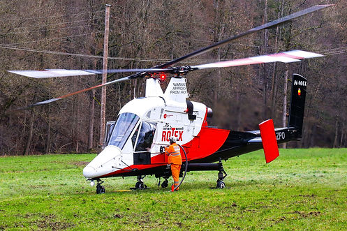 Heli Logging im Thüringer Schiefergebirge