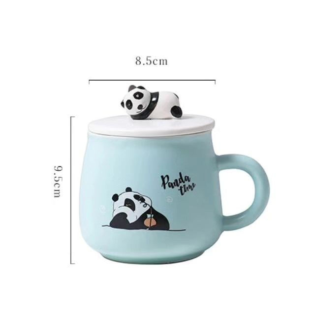 Thumbnail: Kawaii Panda Mugs with Spoon