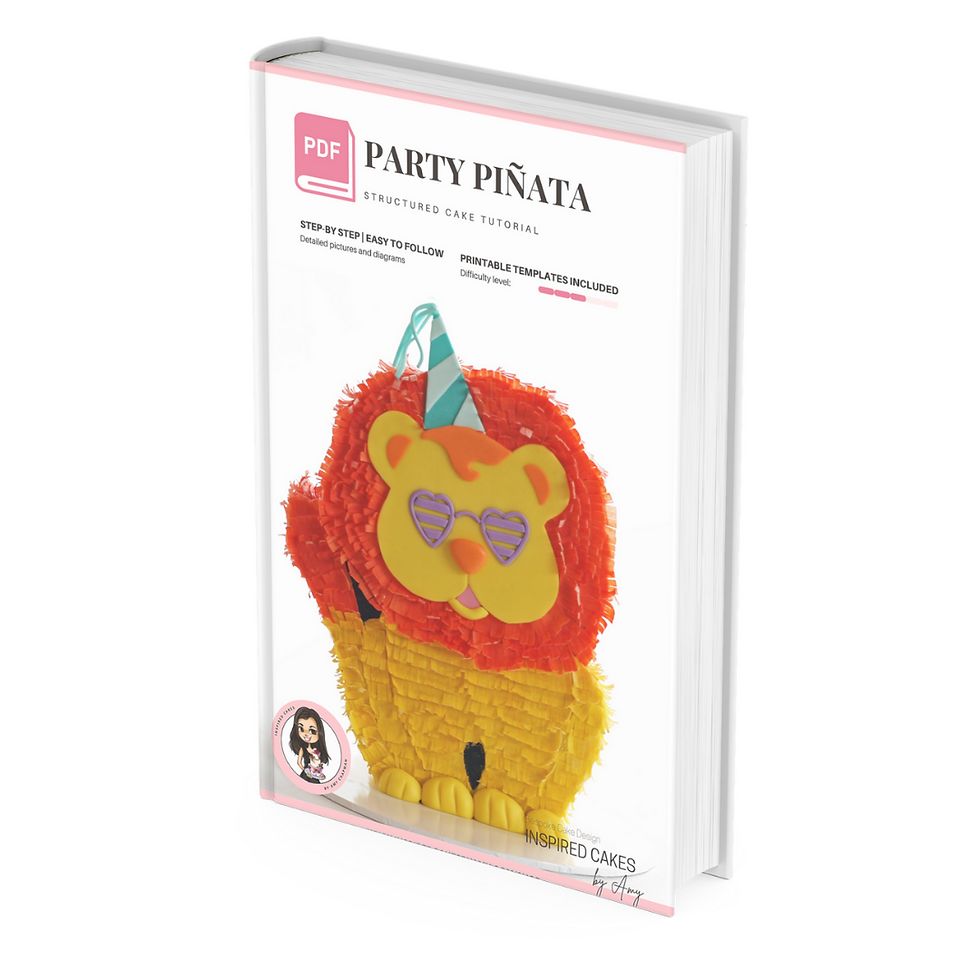 E-Book | Party Piñata - Structured cake tutorial