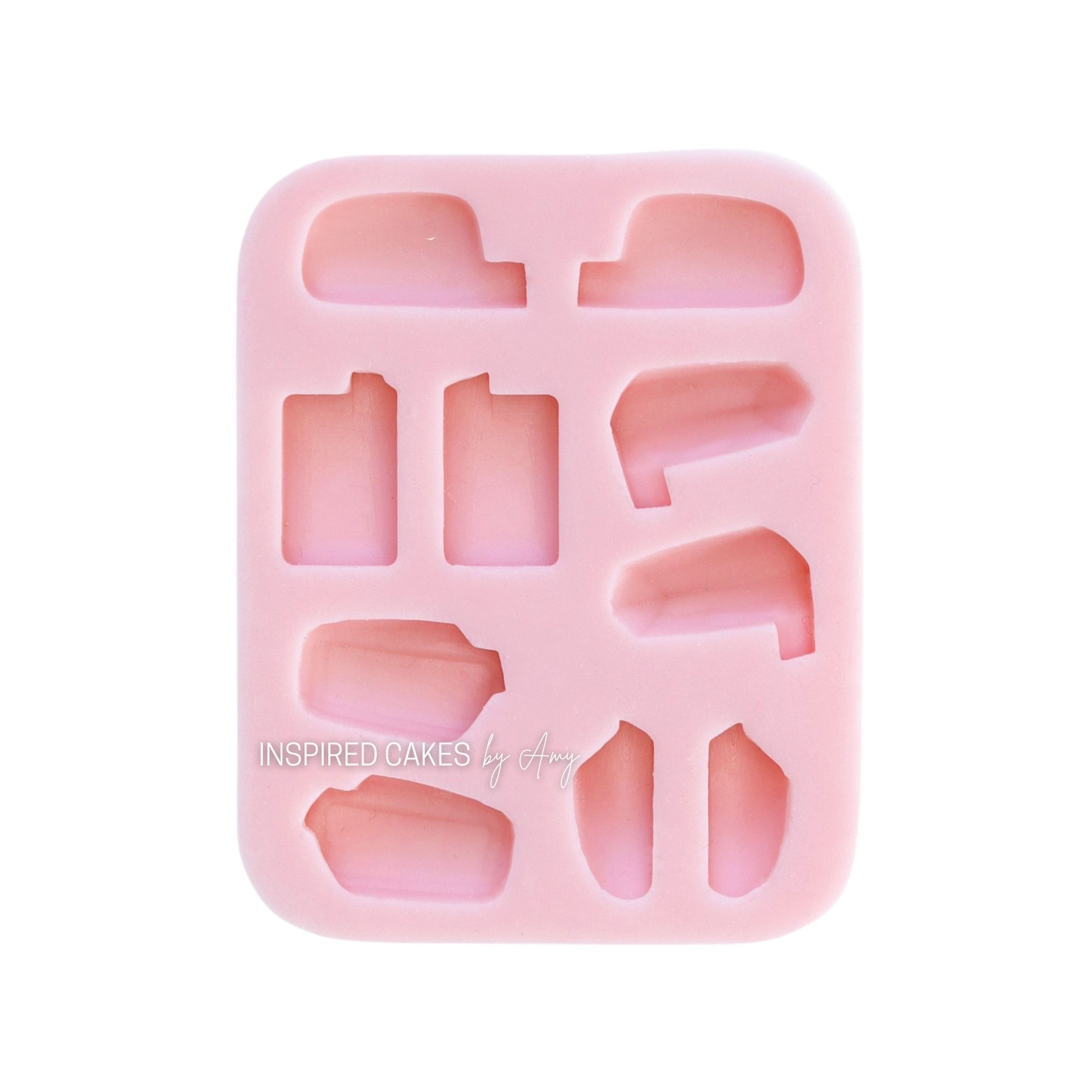 Car Side Mirrors | Silicone Mould - Car Cakes