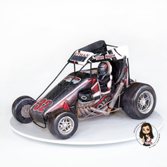 Sprint car cake - Inspired Cakes by Amy
