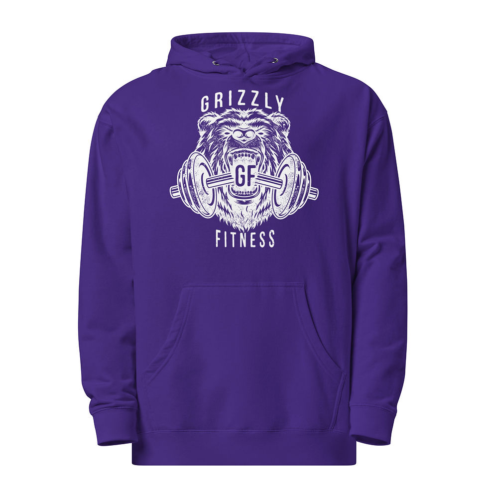 Thumbnail: Grizzly Hoodie (White Logo)