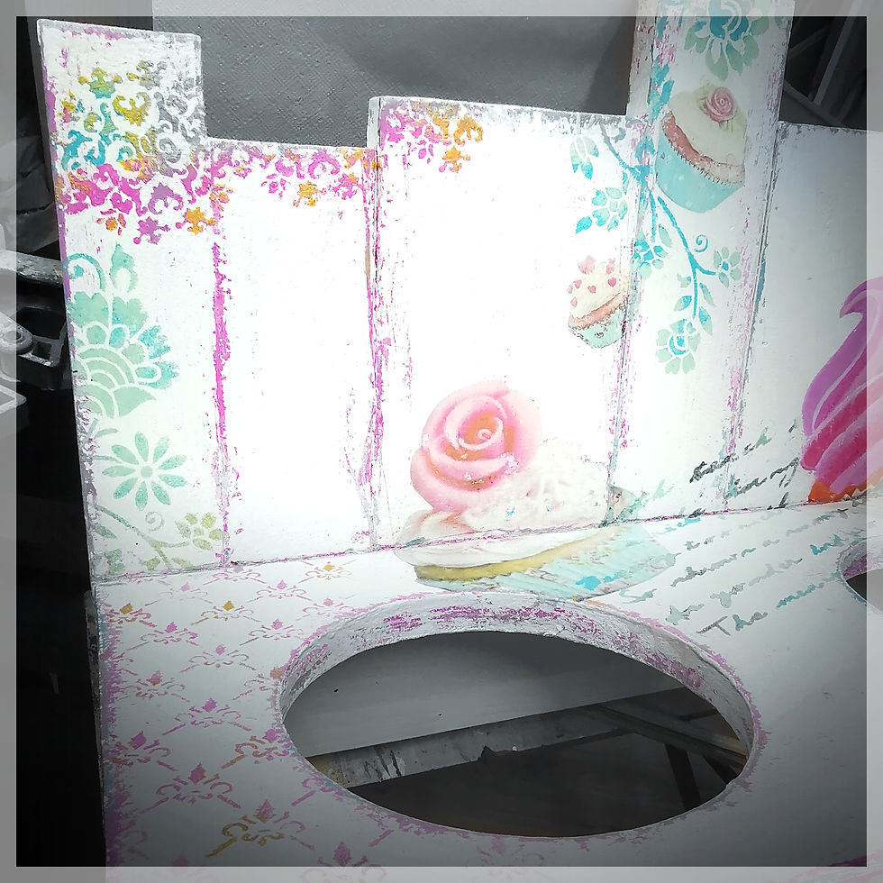 Thumbnail: Cupcake Bar, türkis, Katzennapf oder Hundenapf, ab
