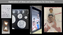 Exploration of ideas and compositions for Time lapse