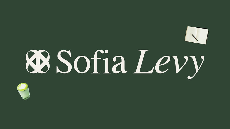 Desarrollo de identidad visual para Sofía Levy, enfocado en construir una marca coherente, moderna y cercana. El proyecto abarca la definición de logotipo, paleta de colores, tipografías y aplicaciones en piezas digitales, buscando transmitir claridad, confianza y una estética cuidada en cada punto de contacto.