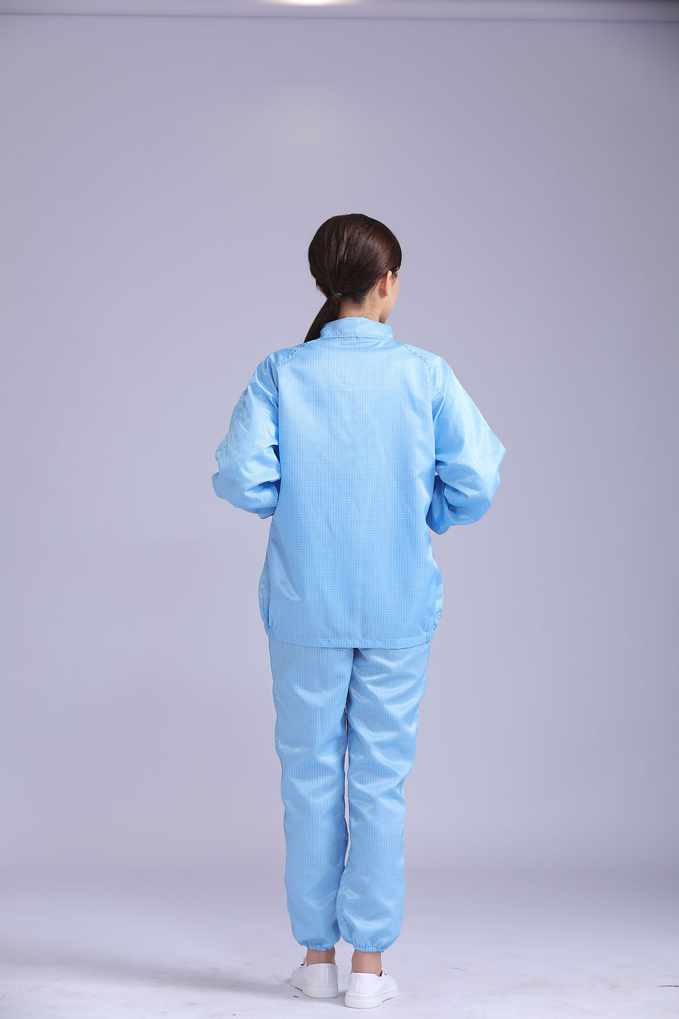 Thumbnail: 5mm Stripe Conductive Yarn Antistatic Split Garment Set