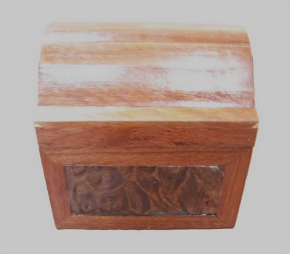 Trinket Box Jarrah Burl