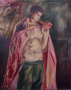 "Marius" - Oil on canvas