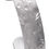 Thumbnail: April Birth Month Flower Pewter Cuff Bracelet