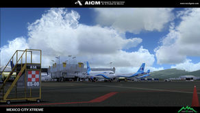 FSX TAXI2GATE - MMMX MEXICO CITY XTREME RIP Neljai