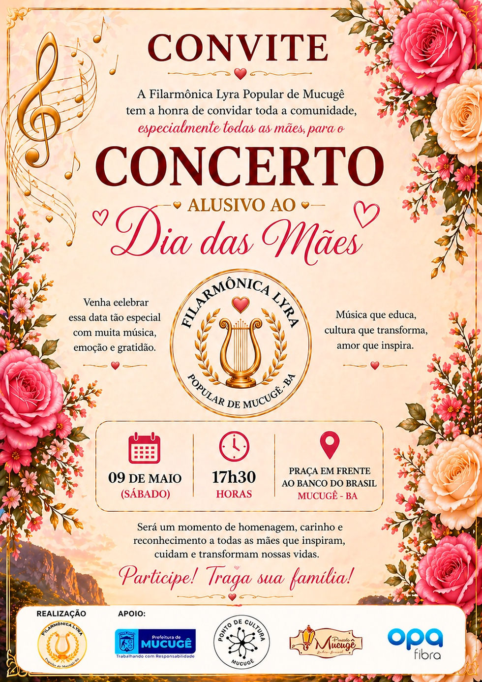 Concerto Alusivo ao Dia das Mães
