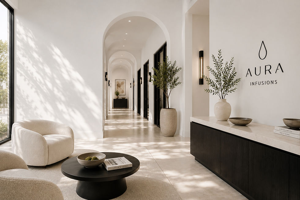 Infusion Center reception area