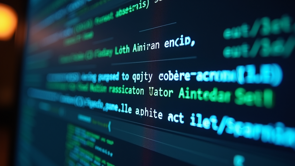 Close-up view of a cybersecurity warning message on a computer screen