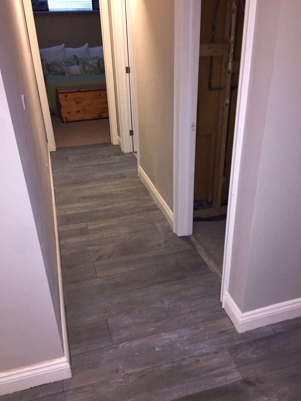 Tile flooring Main floor