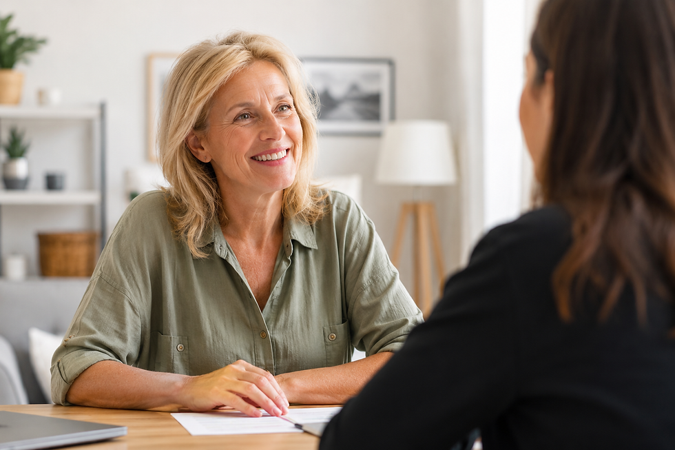 Entretien de cadrage pour prestations d'aide a domicile